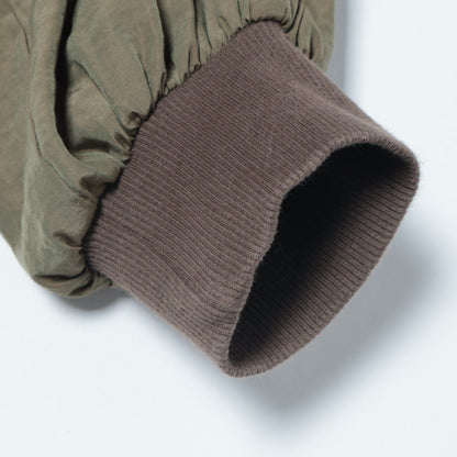 Wai+:ギャザースリーブリブプルオーバー