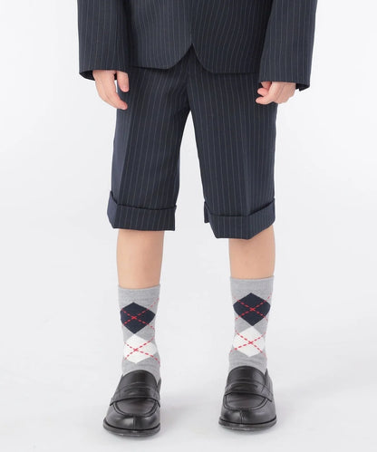 SHIPS KIDS:ストライプ ショートパンツ(100〜130cm)