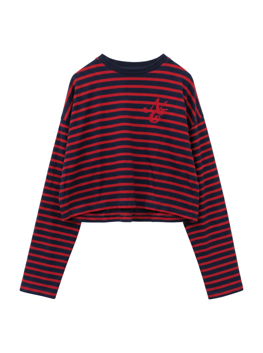 SHIPS NINE CASE:〈洗濯機可能〉プリント リンガー TEE