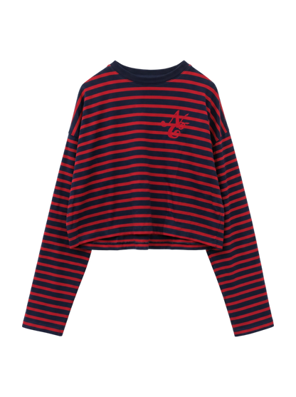 SHIPS NINE CASE:〈洗濯機可能〉プリント リンガー TEE