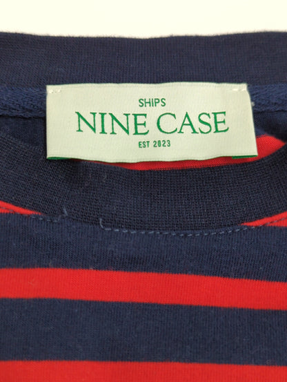 SHIPS NINE CASE:〈洗濯機可能〉プリント リンガー TEE