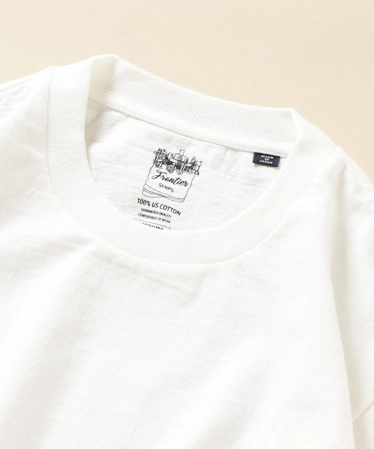 SHIPS: U.S.コットン 丸胴 Tシャツ