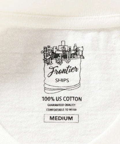 SHIPS: U.S.コットン 丸胴 Tシャツ