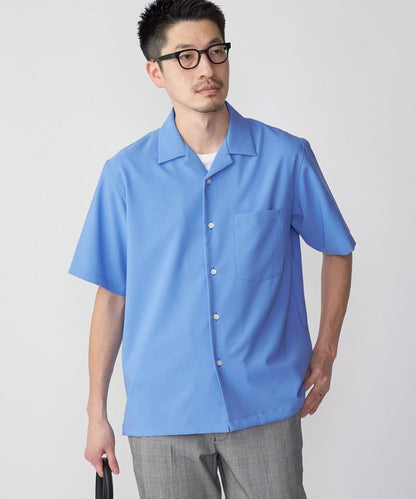 SHIPS: MADE IN JAPAN ドライタッチ オープンカラーシャツ 23SS