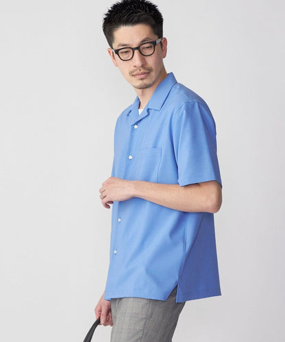 SHIPS: MADE IN JAPAN ドライタッチ オープンカラーシャツ 23SS