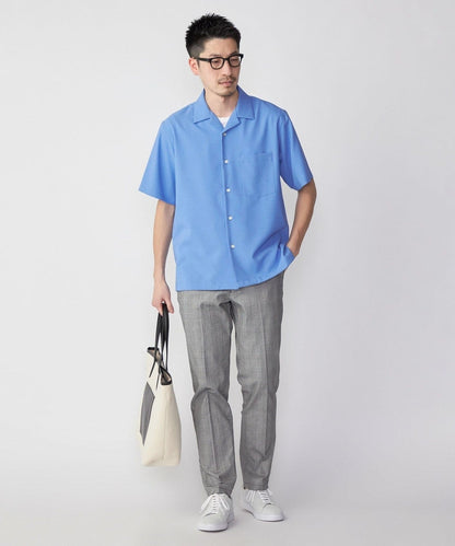 SHIPS: MADE IN JAPAN ドライタッチ オープンカラーシャツ 23SS