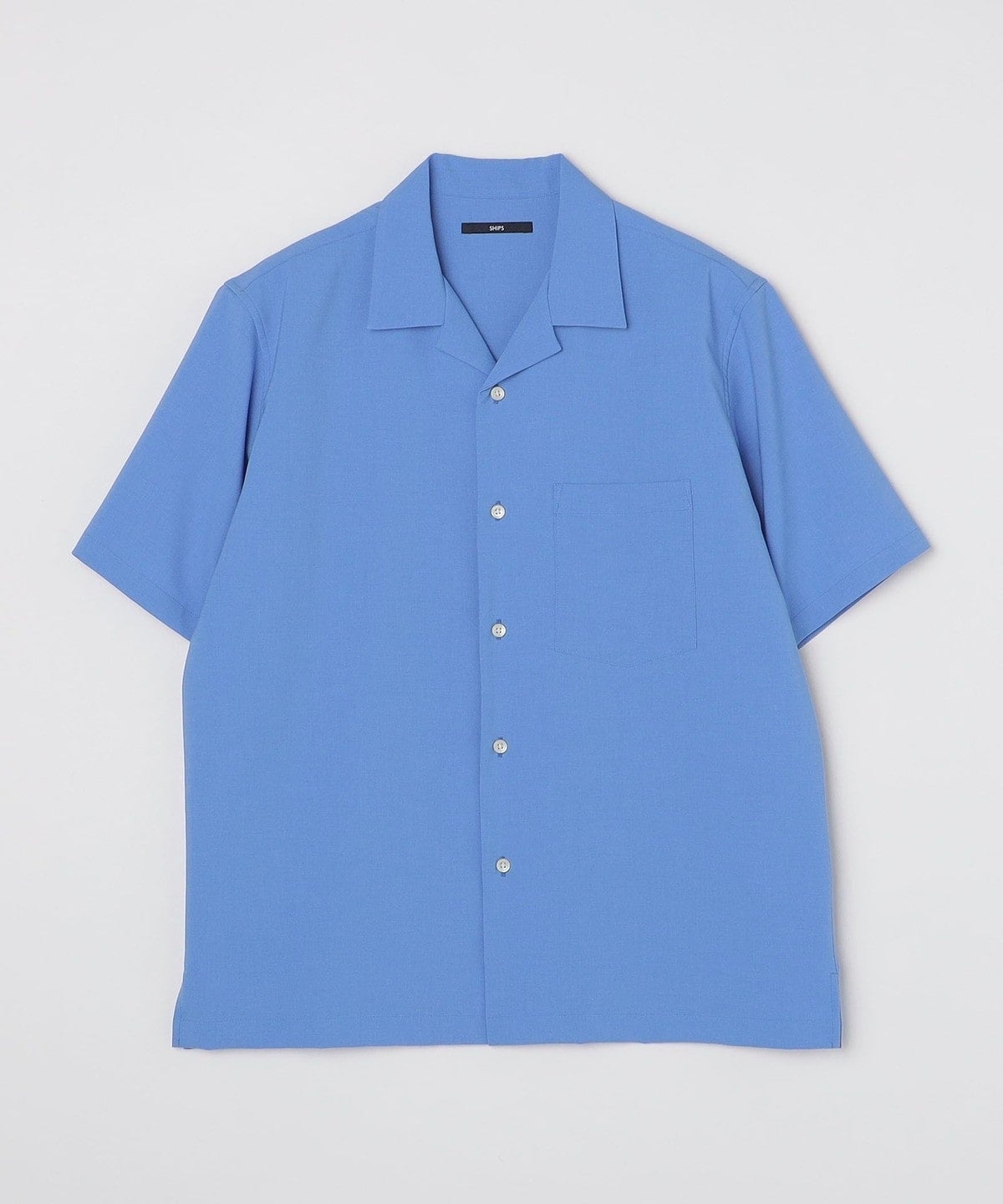 SHIPS: MADE IN JAPAN ドライタッチ オープンカラーシャツ 23SS