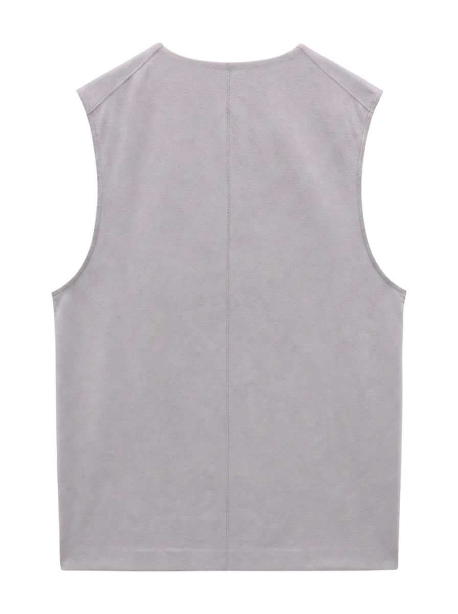 SHIPS Primary Navy Label:〈手洗い可能〉ウール ジャージー オーバー ベスト