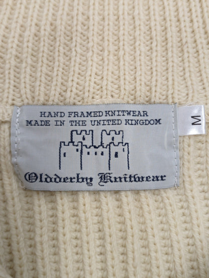 OLDDERBY KNITWEAR:リブ ジップ プルオーバー