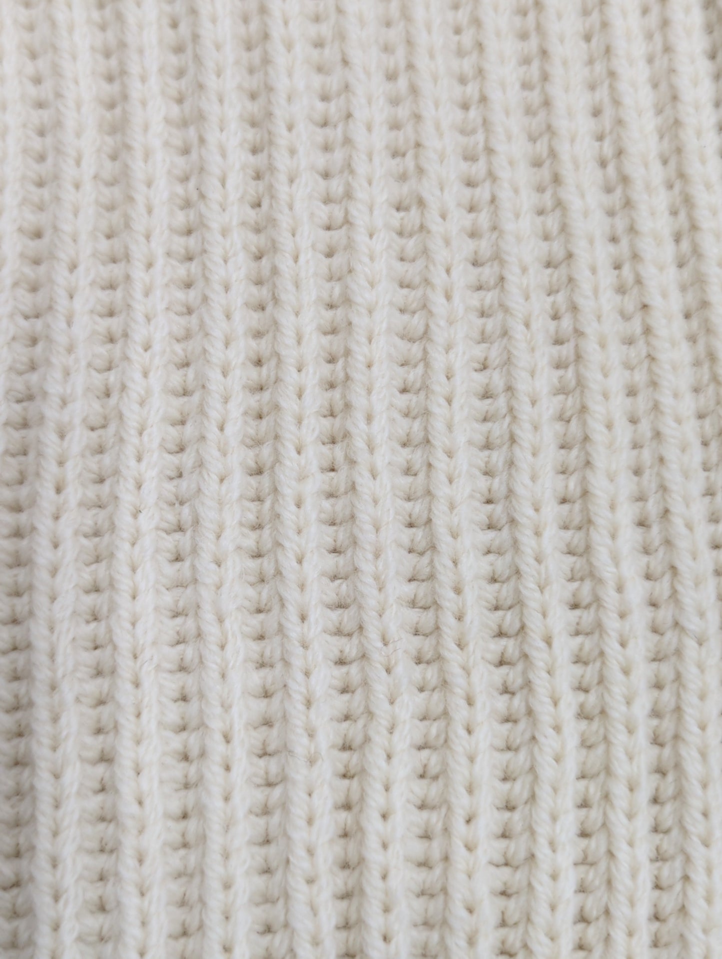 OLDDERBY KNITWEAR:リブ ジップ プルオーバー