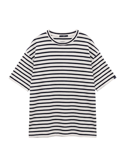 SHIPS: ミラノリブ クルーネック プルオーバー Tシャツ 22SS