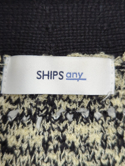SHIPS any: ツイーディー ニット カーディガン ジャケット