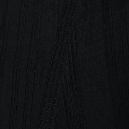 【WEB限定】〈洗濯機可能〉シアー ストライプ ギャザー ブラウス