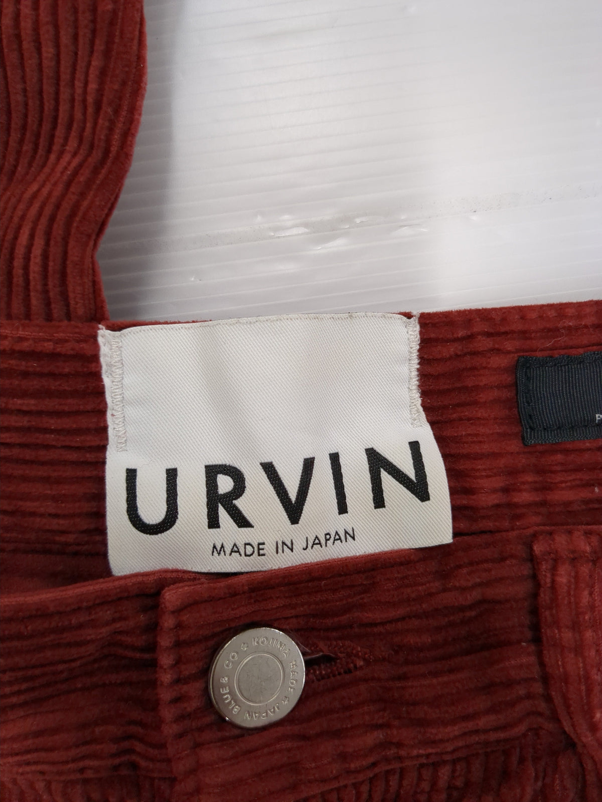 PrimaryNavyLabel:Urvin 5ポケットコーデュロイパンツ
