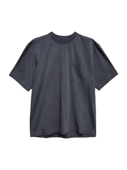 SHIPS: コットン ポンチ クルーネック Tシャツ