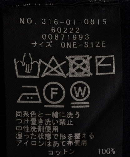 〈手洗い可能〉ロゴ ワッペン ロング スリーブ プルオーバー