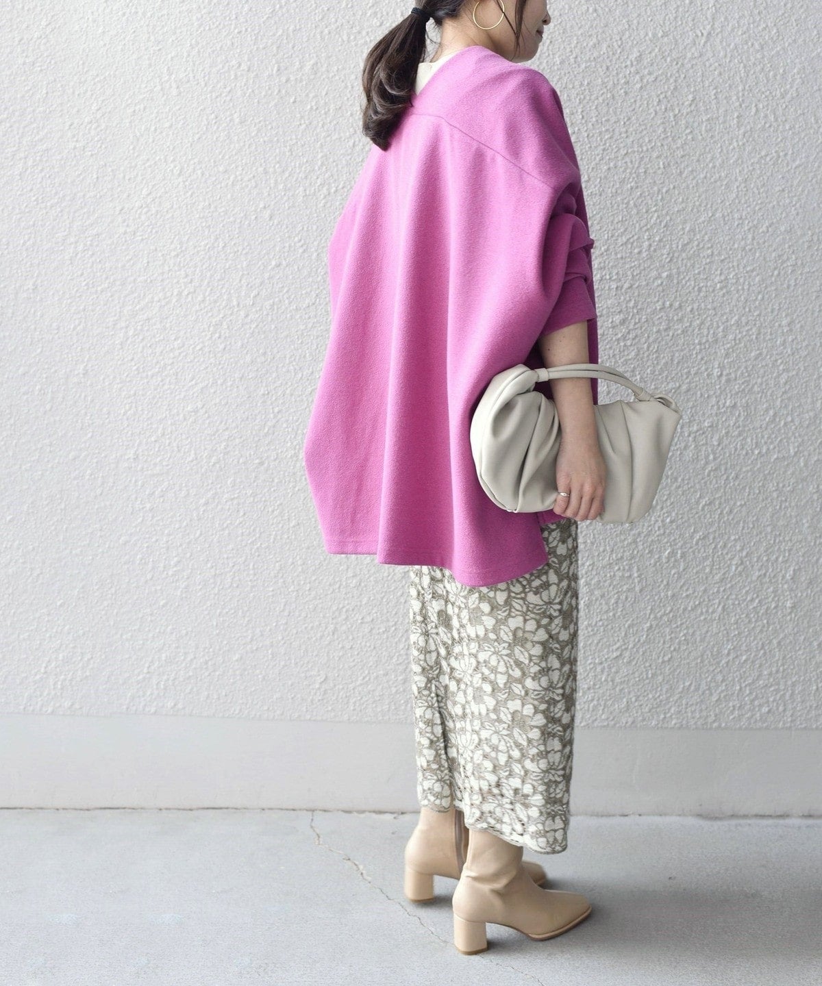 〈手洗い可能〉 ダブルフェイス ショート 羽織り