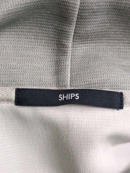 SHIPS: ハイゲージ ミラノリブ ポンチ パーカ