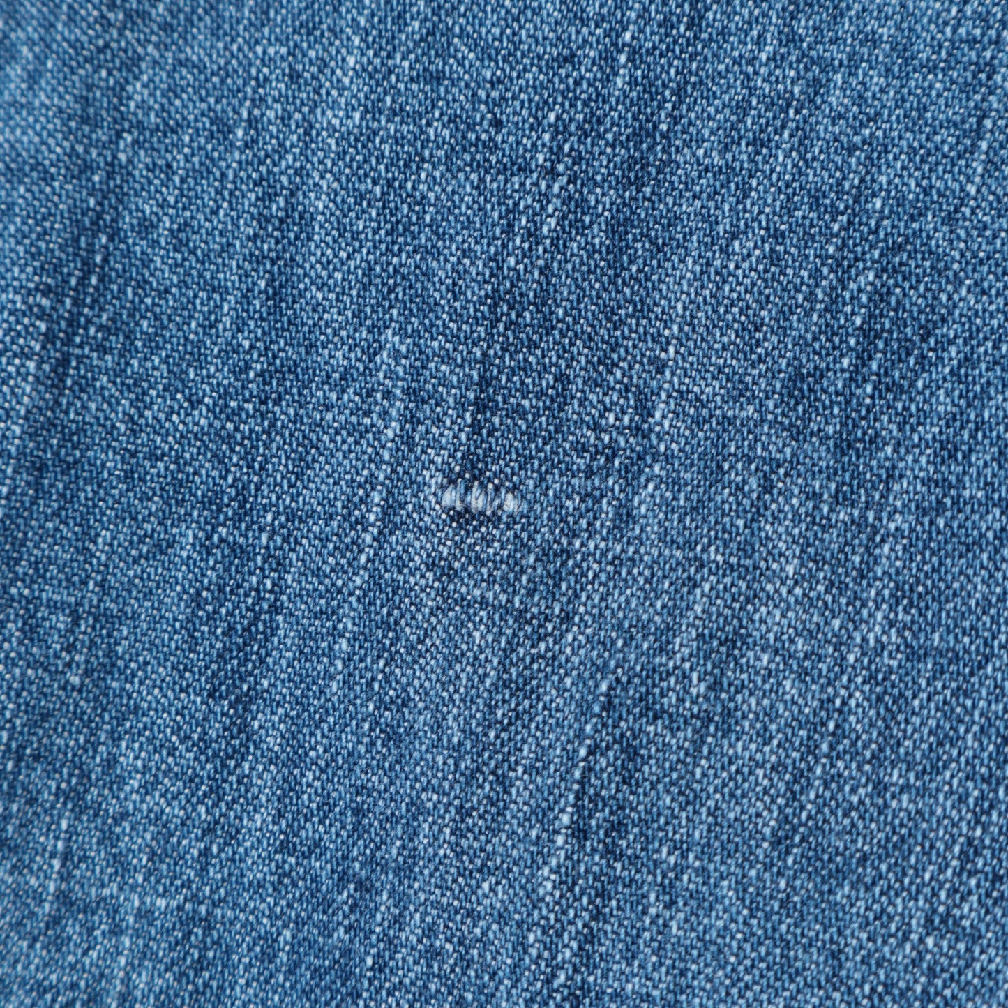 SHIPS Primary Navy Label:ストレートデニム