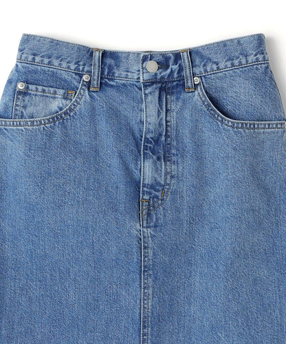 〈洗濯機可能〉Ｉライン デニム スカート 24SS