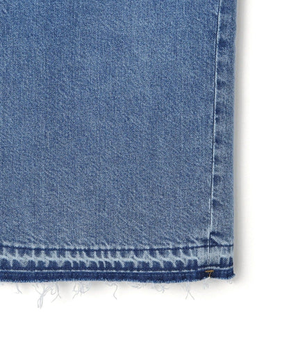 〈洗濯機可能〉Ｉライン デニム スカート 24SS