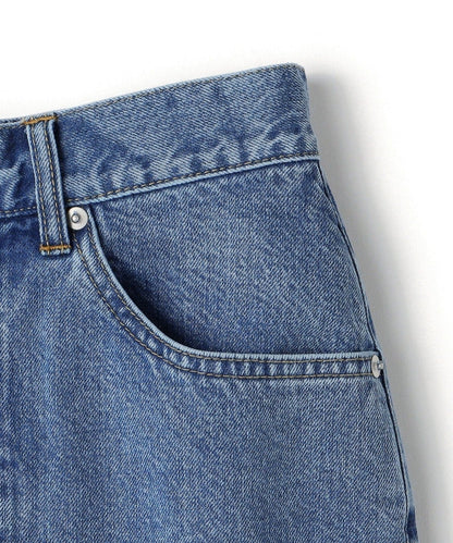 〈洗濯機可能〉Ｉライン デニム スカート 24SS