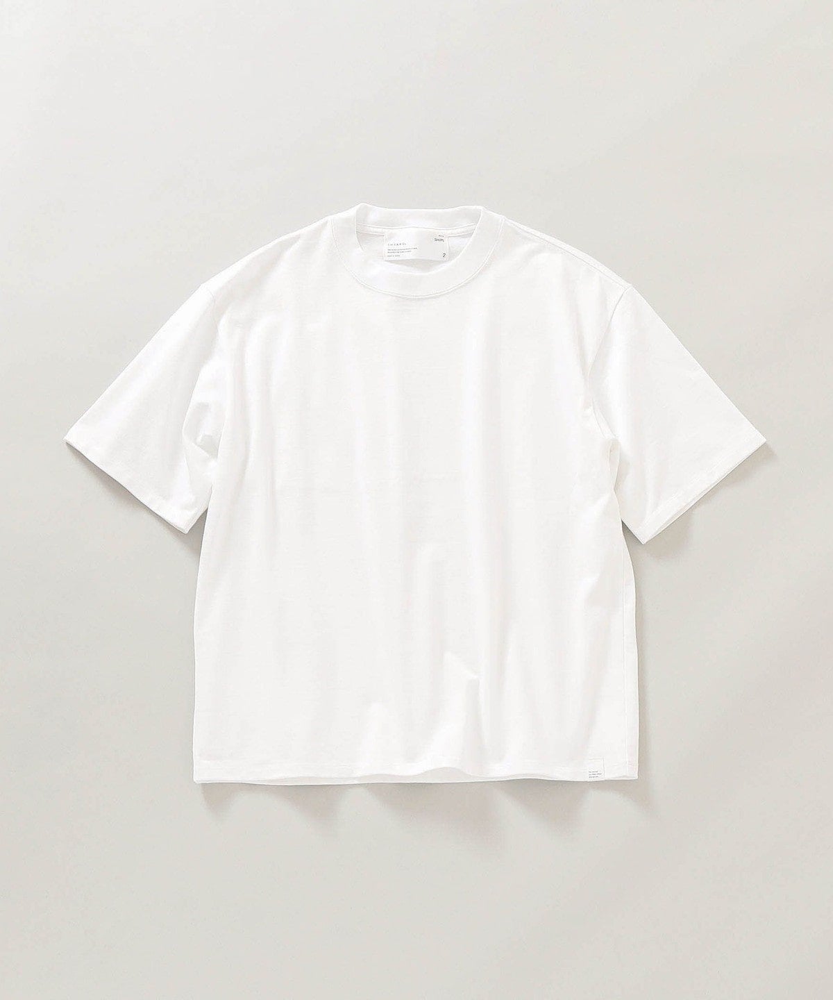 【SHIPS別注】THYARD: リラックス スクエア クルーネック Tシャツ