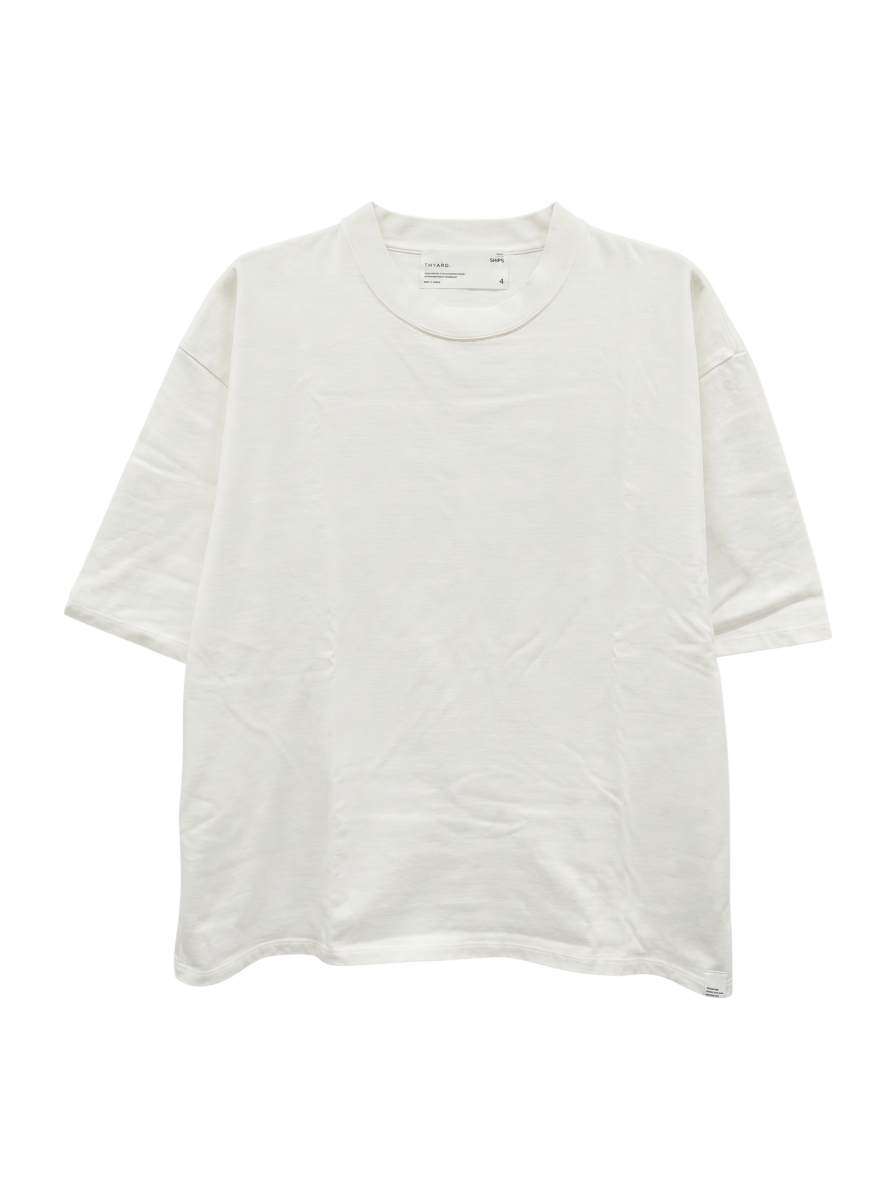 【SHIPS別注】THYARD: リラックス スクエア クルーネック Tシャツ