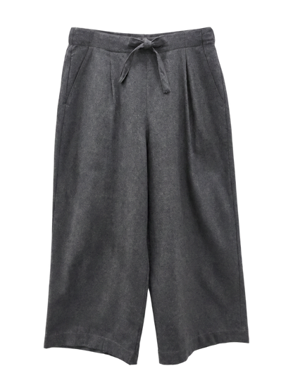SHIPS Days STANDARD:WOOL TUCK WIDE PANTS