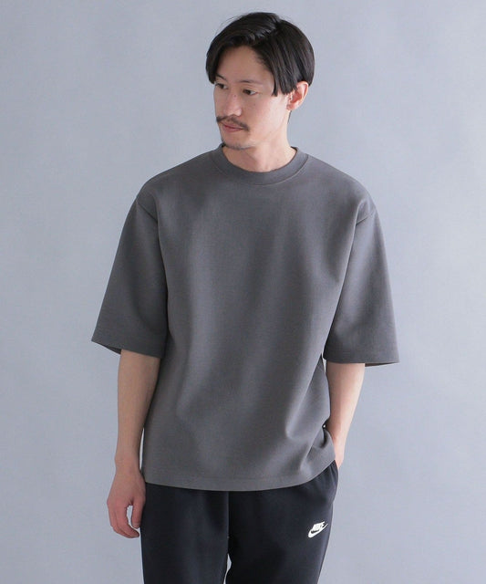 SHIPS: ダブルフェイス リラックス ハーフスリーブ Tシャツ