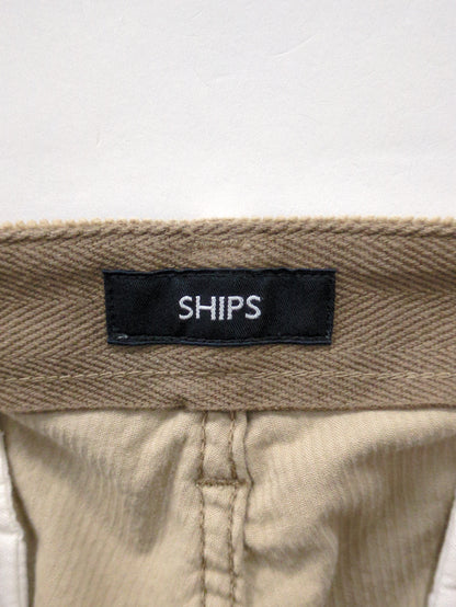 SHIPS:〈抗菌加工〉MADE IN JAPAN コーデュロイ テーパード チノパンツ