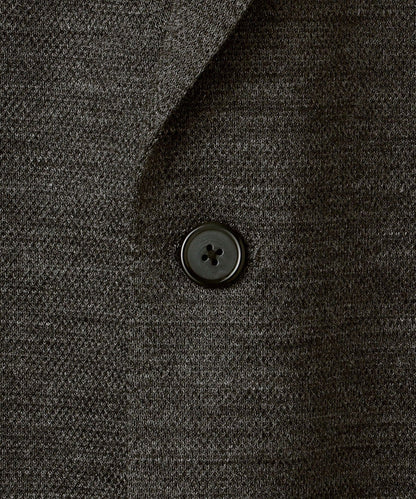 SD: 【手洗い可能】ジャージー ラミー ウォッシャブル チャコールグレー ジャケット