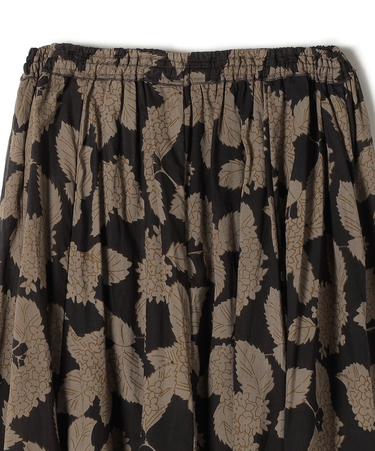 【SHIPS別注】soi-e:プリントギャザースカート