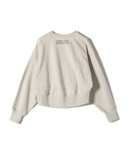 【WEB限定】〈手洗い可能〉プリント 刺繍 ロゴ スウェット