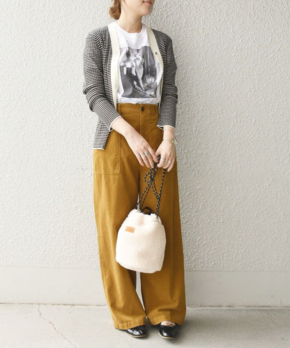 SHIPS any: コーデュロイ ストレート ワイドパンツ