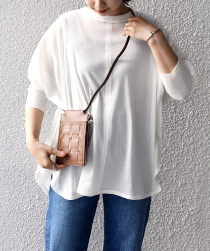 【SHIPS別注】assiette:〈手洗い可能〉チュールドルマンプルオーバー