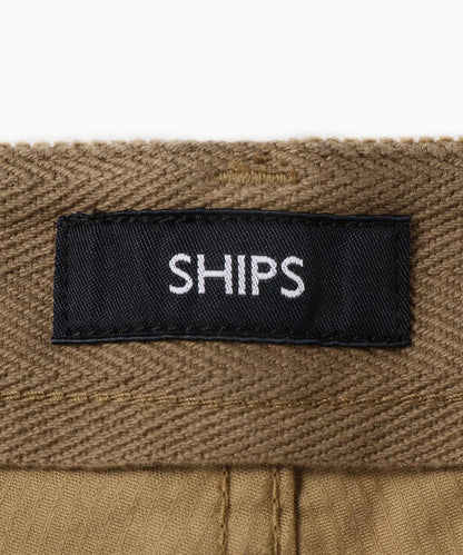 SHIPS: カラー コーデュロイ テーパード チノパンツ