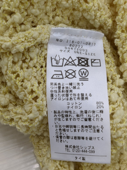 〈手洗い可能〉ループヤーン ボートネック プルオーバー
