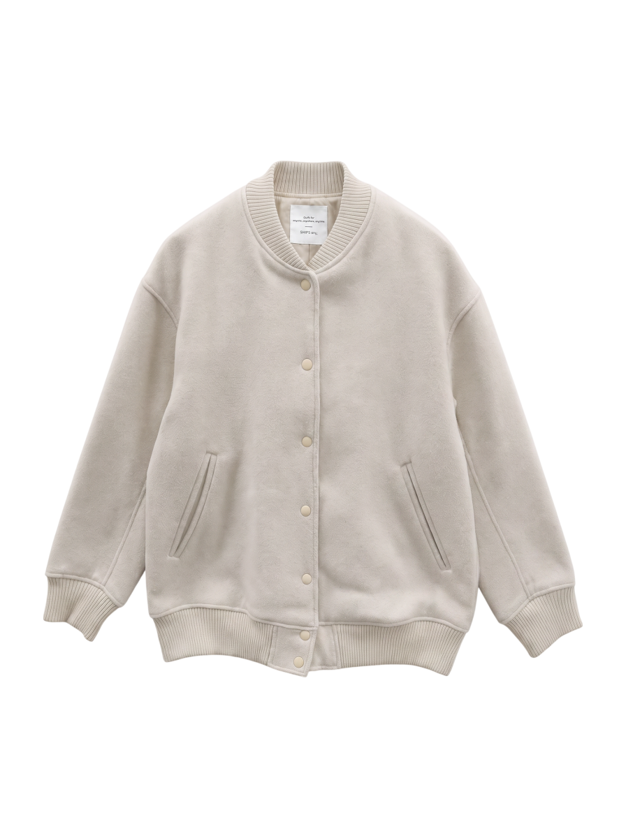 【WEB限定】SHIPS any: バーシティ ジャケット 24FW