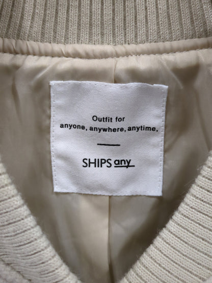 【WEB限定】SHIPS any: バーシティ ジャケット 24FW