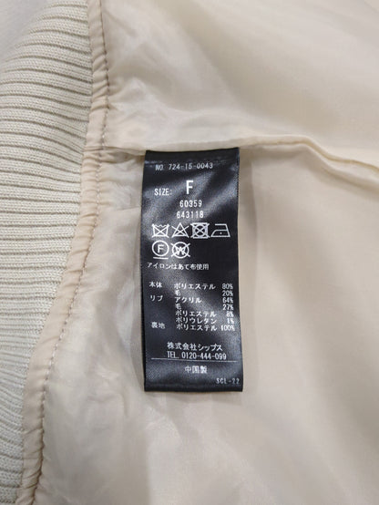 【WEB限定】SHIPS any: バーシティ ジャケット 24FW