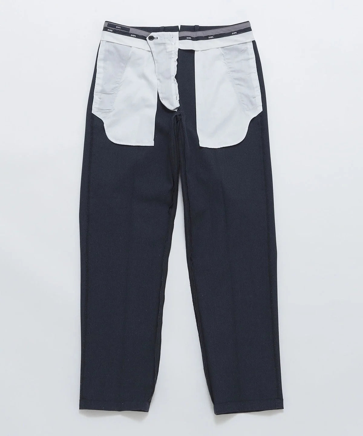 SHIPS: ノープリーツ ツイル 4WAY ストレッチ パンツ