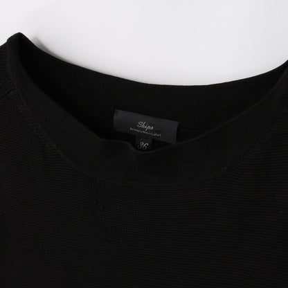 NL:SILK BOAT NECK KNIT