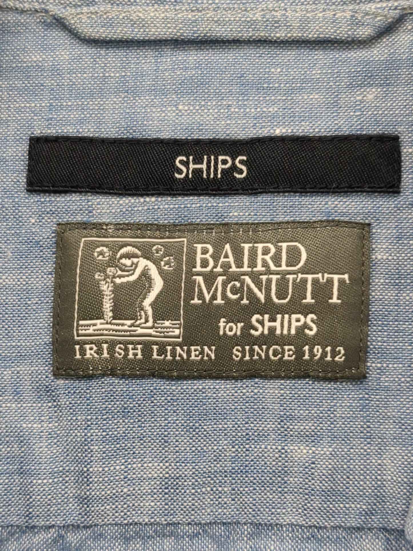 SHIPS: BAIRD MCNUTT アイリッシュリネン レギュラーカラーシャツ