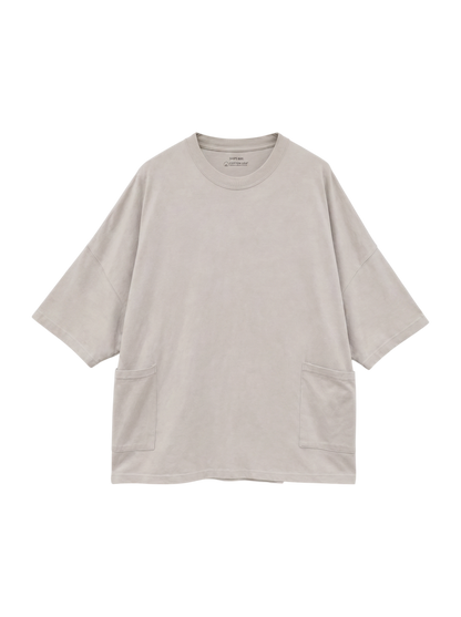 SHIPS any: COTTON USA ドルマン サイド ポケット Tシャツ 24SS