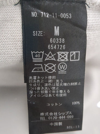 SHIPS any: COTTON USA ドルマン サイド ポケット Tシャツ 24SS