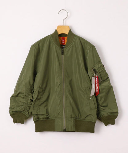 ALPHA:【SHIPS KIDS別注】MA-1 2019SS(100〜150cm)