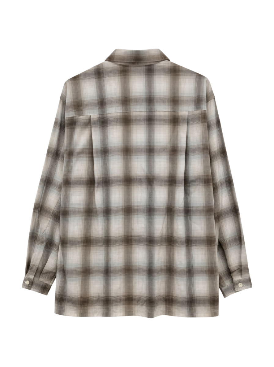 SHIPS:〈ウォッシャブル〉テックウール リラックスフィット レギュラーカラー シャツ 22FW