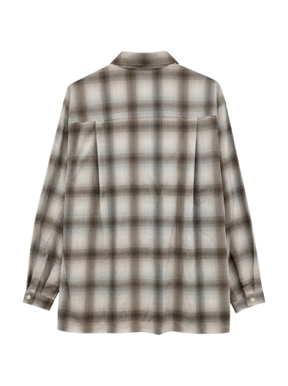 SHIPS:〈ウォッシャブル〉テックウール リラックスフィット レギュラーカラー シャツ 22FW