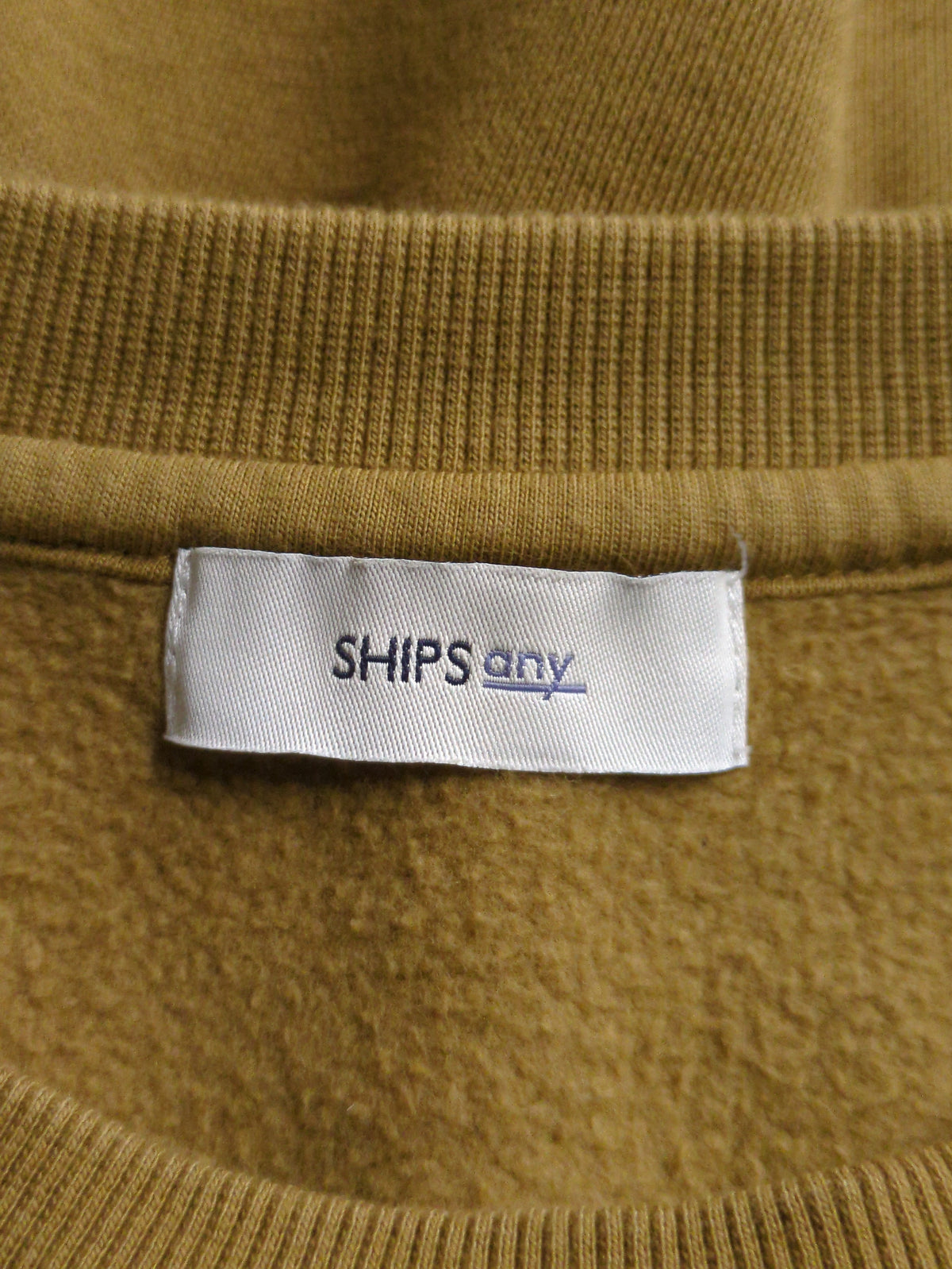 SHIPS any:〈洗濯機可能〉USA コットン 裏起毛 コクーン プルオーバー